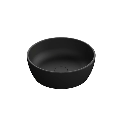 Oasis Vessel Basin 370 Round Soft Black