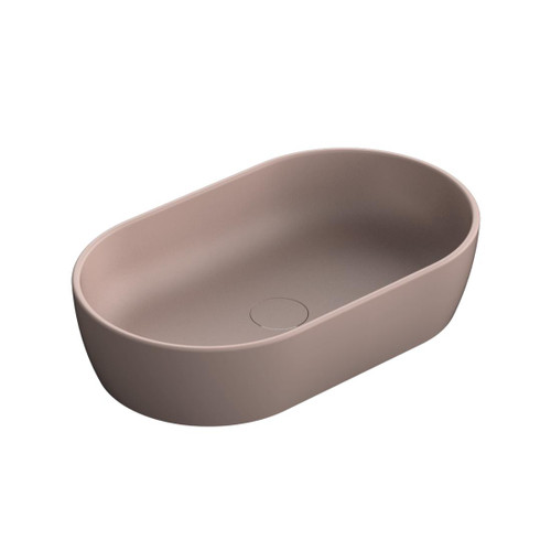 Oasis Vessel Basin 550 Oval Coral Pink