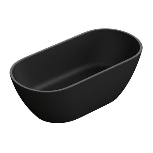 Oasis Freestanding Bath 1650 Soft Black
