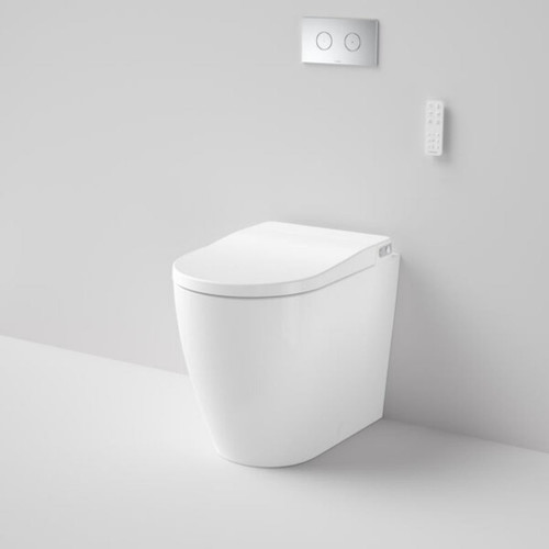Urbane II Bidet Cleanflush Invisi Series Wall Faced Toilet Suite