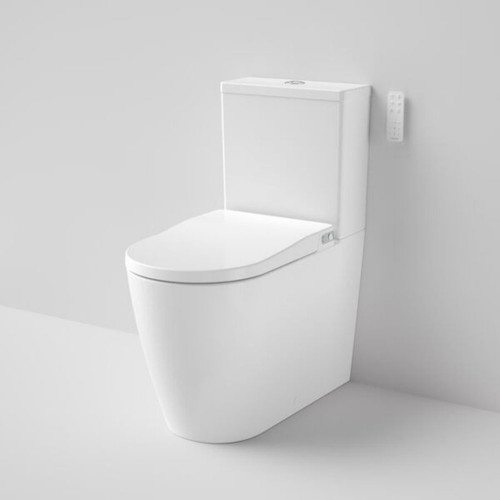 Urbane II Bidet Cleanflush Wall Faced Close Coupled Bottom Inlet Toilet Suite