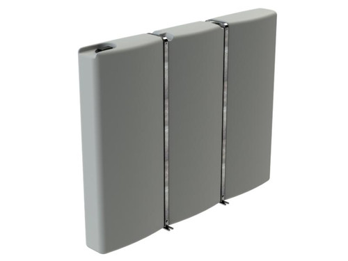 Slimline Water Tank Light Grey 1000L