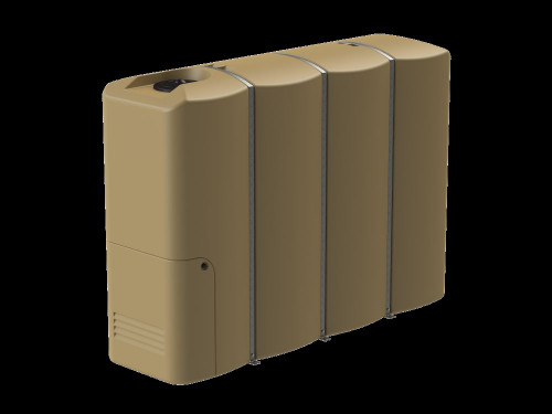 Slimline Water Tank Sandstone 5000L