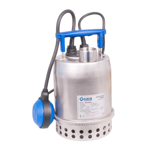 Grey Water Submersible Pump Eco Zero 450W Stainless Steel