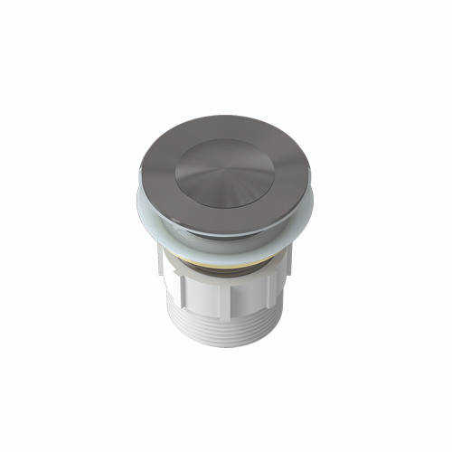 Universal Pop Up Waste With Overflow 32mm/40mm Brushed Gunmetal