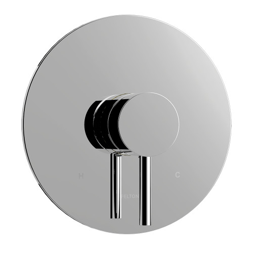 Halo Shower Mixer All Pressures 195mm Chrome