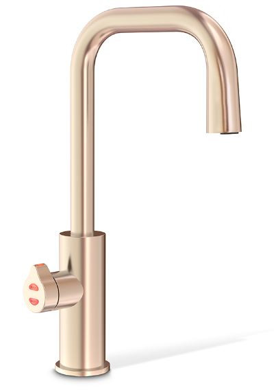 Cube Plus Hydrotap G5 Boiling Ambient  Brushed Rose Gold