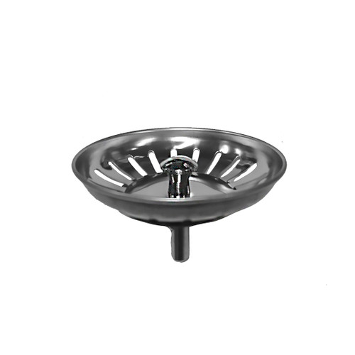 Basket Waste Plug Polished Stainless Steel AQ SS BWPL
