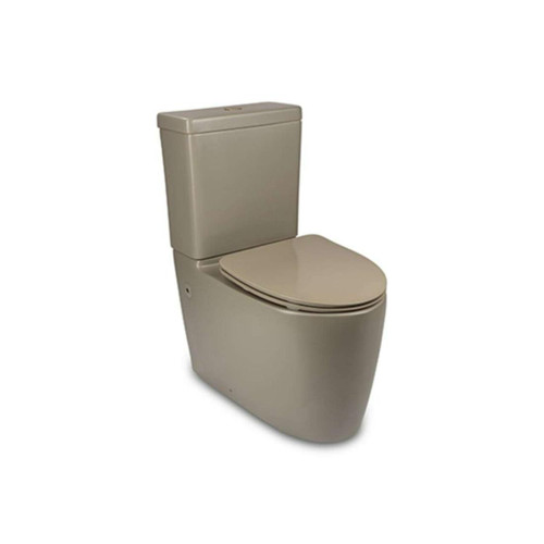Grande Back To Wall Toilet Suite Ash Grey 24928A-NSG