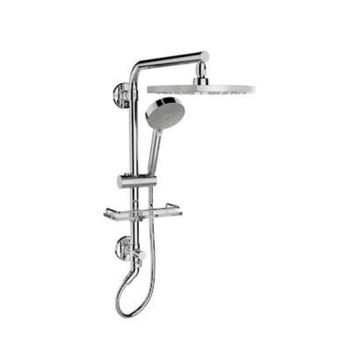 Hydrorail Square Rain Shower Column Polished Chrome Standard 203mm (8 Inch) 78569A-CP