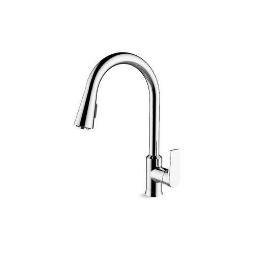 Taut Pull Down Spray Kitchen Mixer Polished Chrome 389mm 21367T-4E-CP
