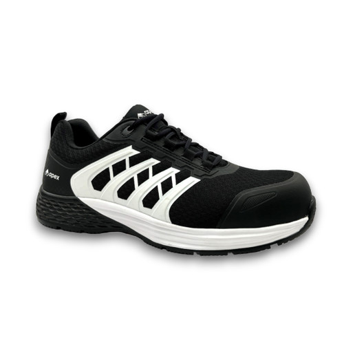 Speed 2.0 Lace Up Safety Runner Composite Toe Black/White UK6