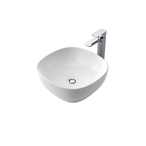Artisan Basin Counter Curved Square 400mm