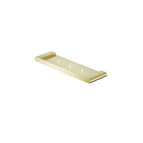 Bianca Metal Shower Shelf Brushed Gold