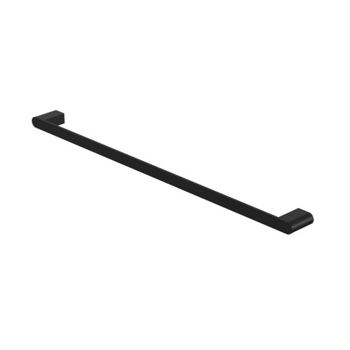 Bianca Single Towel Rail Matte Black 800mm