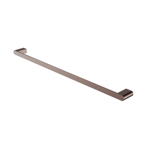 Bianca Single Towel Rail Brushed Bronze 800mm