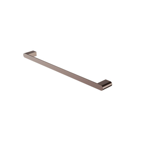 Bianca Single Towel Rail Brushed Bronze 600mm