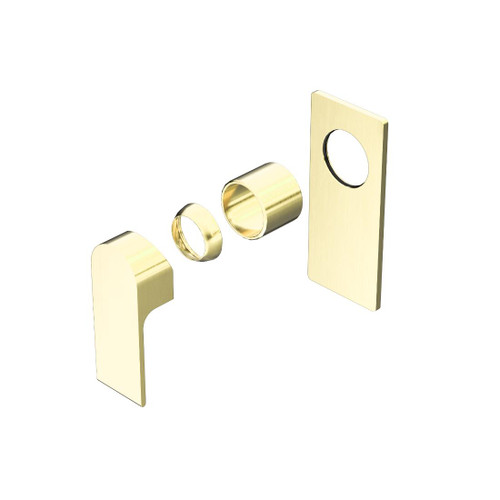 Bianca Shower Mixer Brushed Gold Trim Kits Only