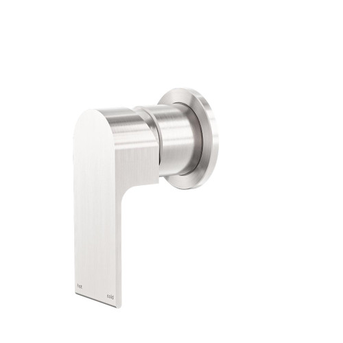 Bianca Shower Mixer Brushed Nickel 60mm Plate