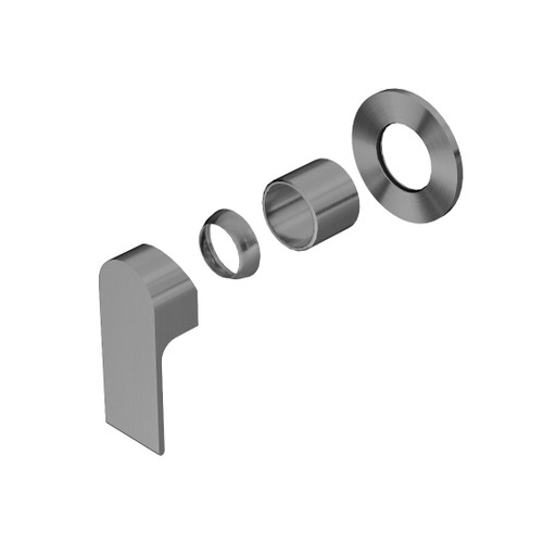 Bianca Shower Mixer Gun Metal 80mm Plate Trim Kits Only