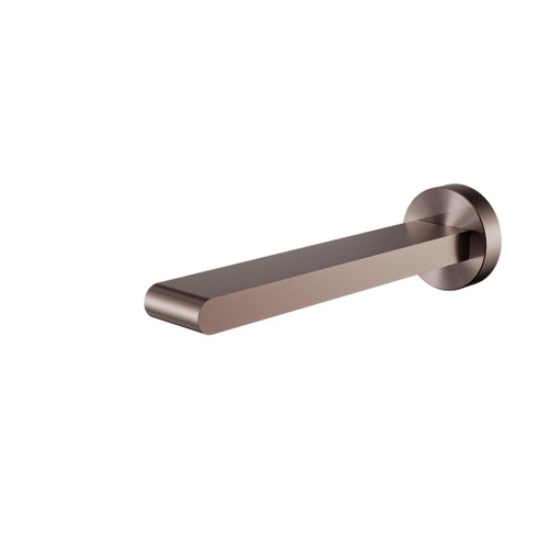 Bianca Fixed Bath Spout Brushed Bronze Only 200mm