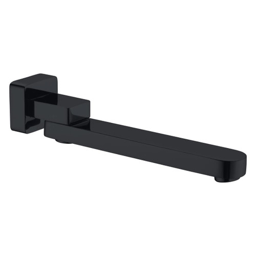 Bianca Swivel Bath Spout Only Matte Black