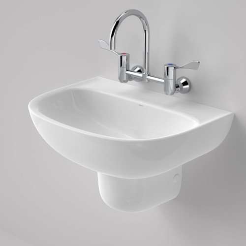 Care Basin 600mm Wall 1 Taphole no overflow
