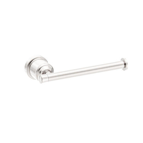 York Toilet Roll Holder Brushed Nickel