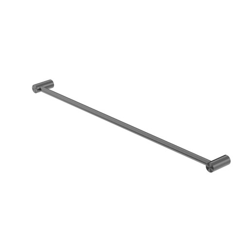 Zen Single Towel Rail SS316L Graphite 800mm