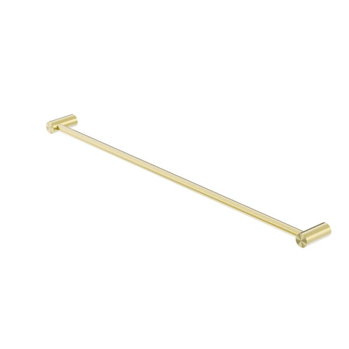 Zen Single Towel Rail SS316L Brushed Gold 800mm