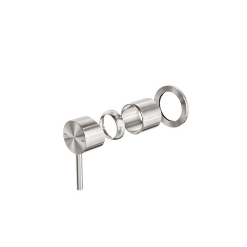 Zen Shower Mixer SS316L Brushed Nickel Trim Kits Only