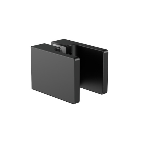 Square Shower Knob Handle Matte Black