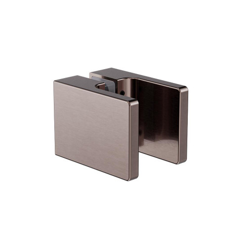 Square Shower Knob Handle Brushed Bronze