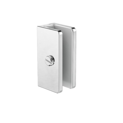 Shower U Bracket Chrome 10mm Glass