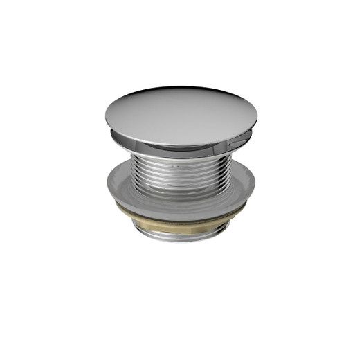 Bath Pop-Up Plug 40mm Chrome With Removable Waste No Overflow