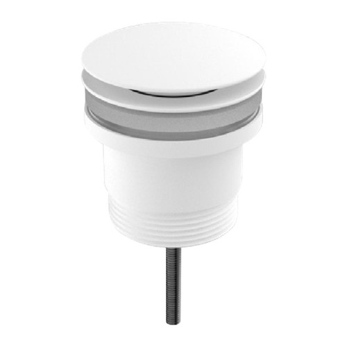 Universal Pop Up Waste Matte White