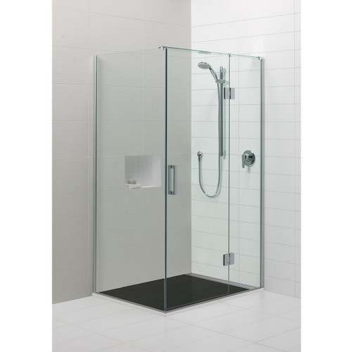 Acura 2 Wall Shower 900 x 900mm Right Hand Drain Hinged Door