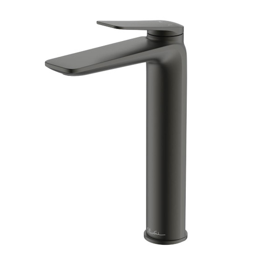 Paris Basin Tower Mixer Gunmetal Lead Free