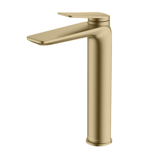 Paris Basin Tower Mixer Classic Gold Lead Free
