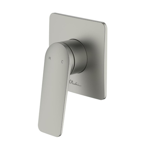 Paris Wall Mixer Trim Kit Brushed Nickel Lead Free