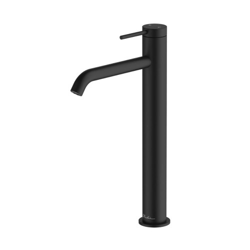 Venice Curved Basin Tower Mixer Matte Black Lead Free
