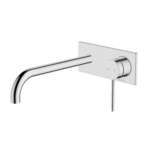 Venice Curved Wall Mixer Set Trim Kit Chrome Lead Free