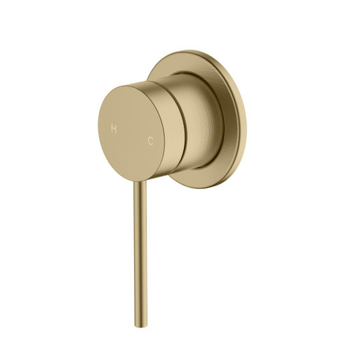 Venice Straight Wall Mixer Trim Kit Classic Gold Lead Free