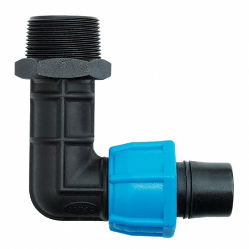 Male Bend Long 20mm AMBL20