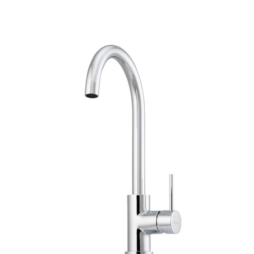 Venice Kitchen Mixer Pullout Gooseneck Chrome Leadfree