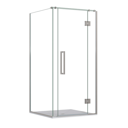 Acclaim Tile Shower 2 Sided Recessed Centre Waste Chrome 1000 x 1000mm