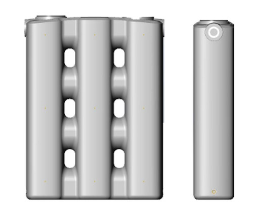 stormPANEL Water Tank 1000 Litres Natural