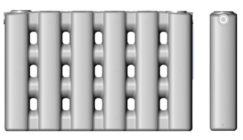 stormPANEL Water Tank 2000 Litres Natural