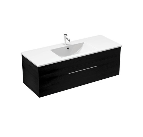 Mia 1200 1 Drawer Vanity Black MA120SD.BL