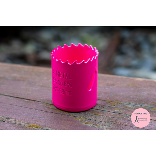 38mm Bi Metal Pink Holesaw